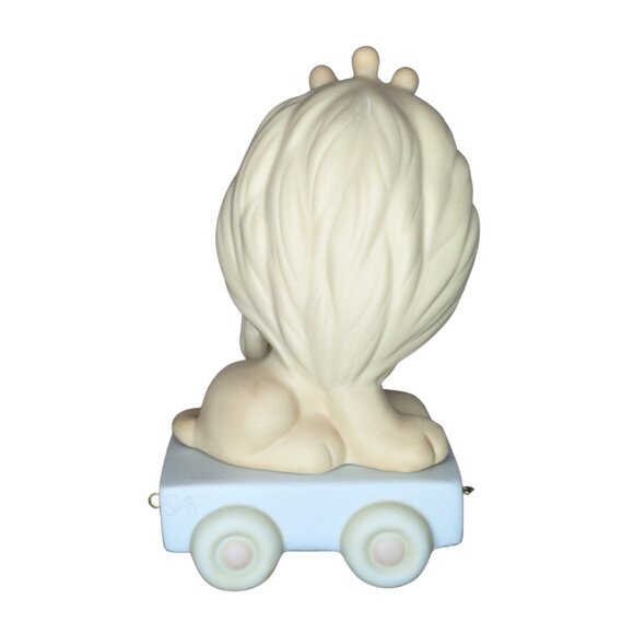 3 for $20 Precious Moments 5th Birthday Train Car Lion 1985 with Original Box - Picture 5 of 6